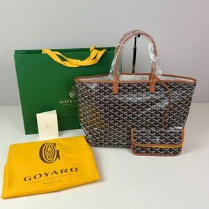 GOYARD | Saint Louis PM Bag - Black/Tan